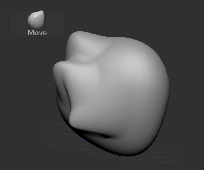 кисть Move / Move Topology