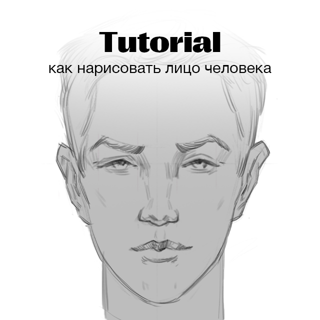 Как рисовать лицо без использования референсов